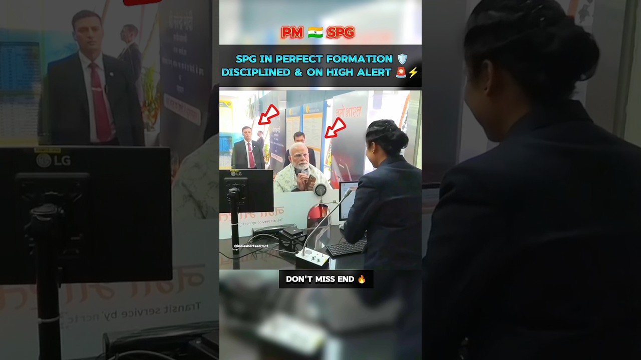 🔥- SPG Commando On Duty | Prime Minister Always Protected 🇮🇳🚨 #shorts #pmmodi #viral #trending
