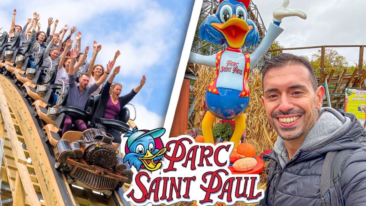 El MEJOR PARQUE calidad-precio de FRANCIA 🤯 PARC SAINT PAUL 
