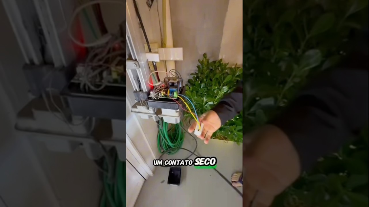 Port&atilde;o da Garagem INTELIGENTE por menos de 100 reais!