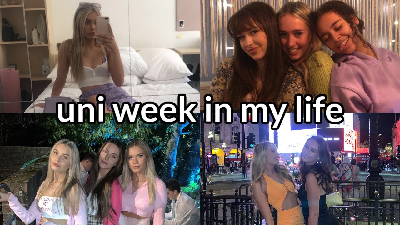 a very realistic week in the life of a uni student... messy as always xx
