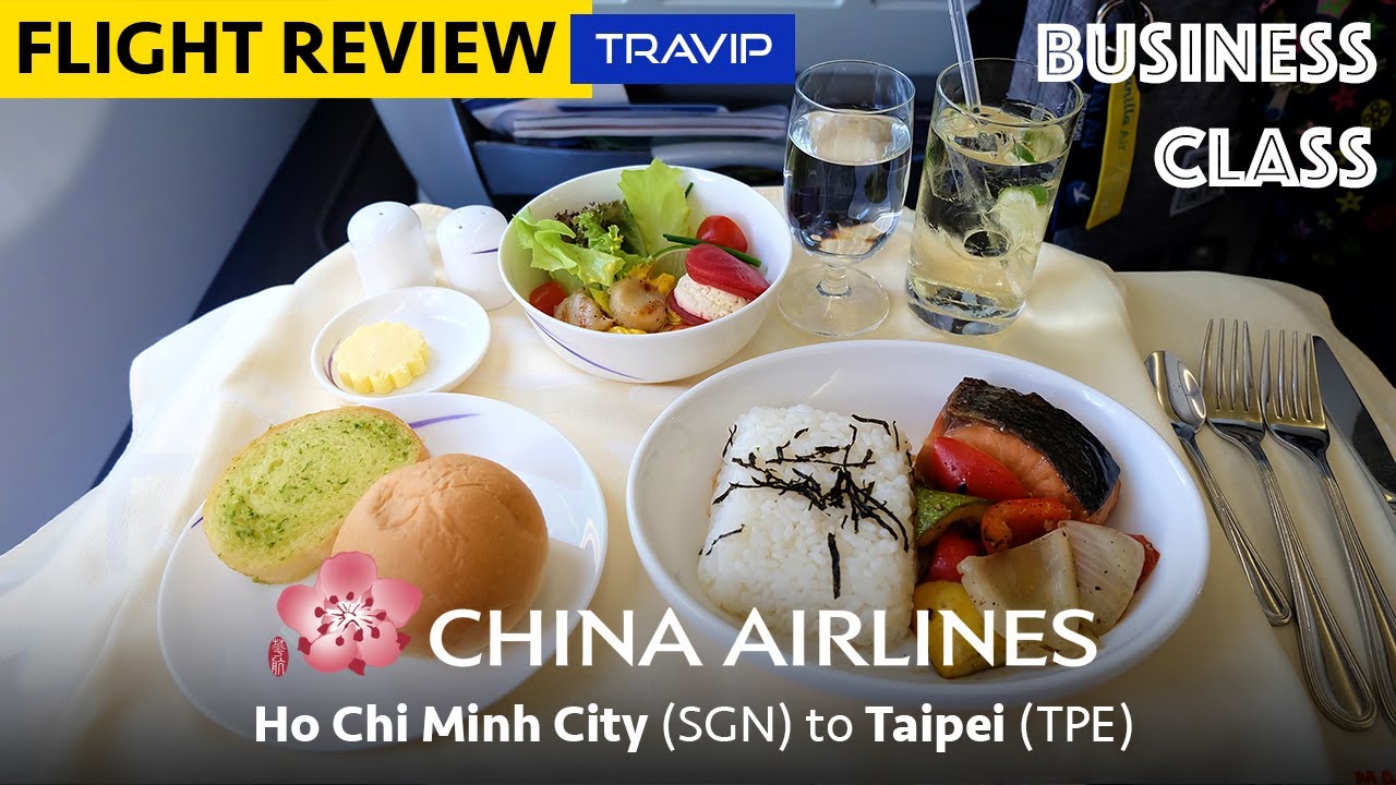 China Airlines Business Class: Ho Chi Minh City to Taipei | Travip Flight Review
