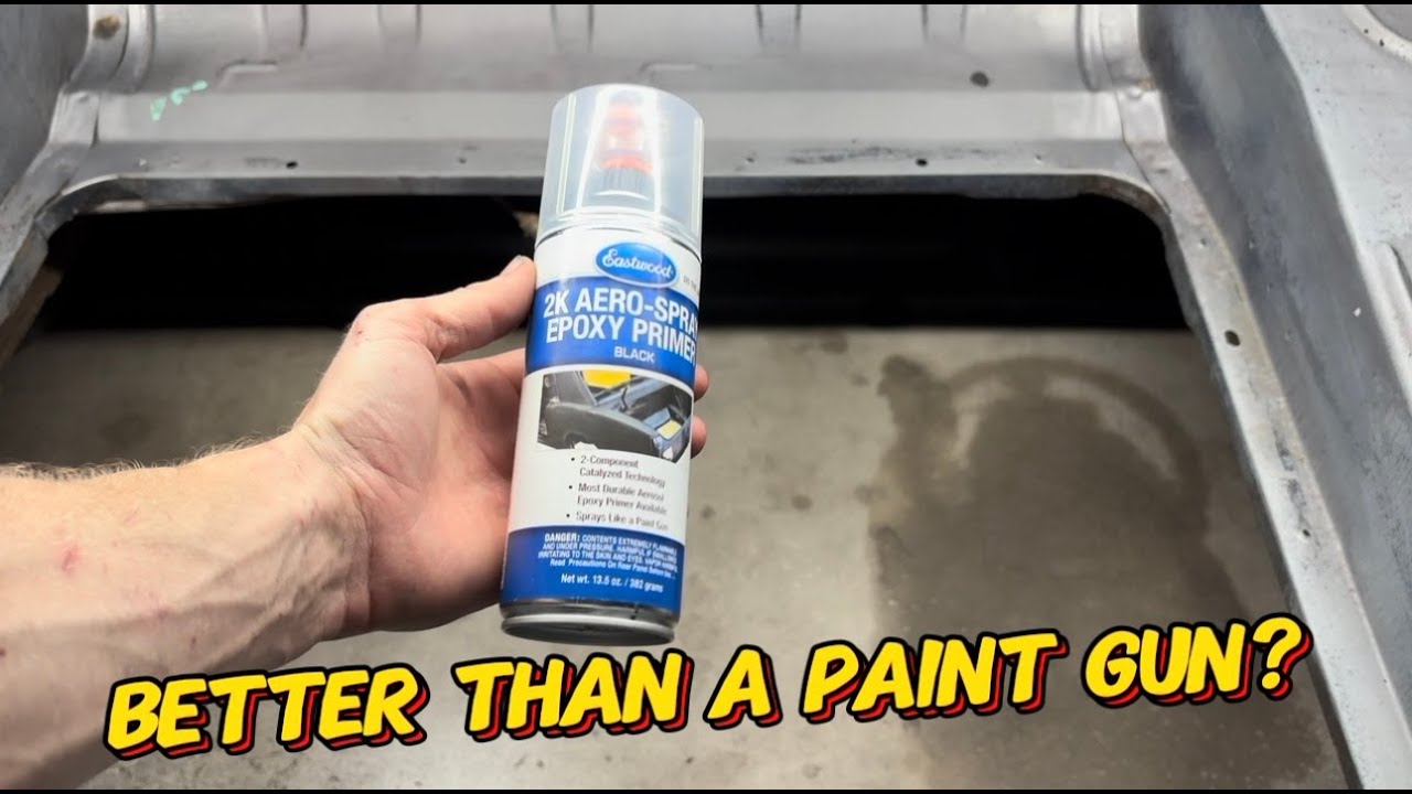 How to primer any classic car with Eastwood 2k Aero spray Epoxy Primer  @eastwoodco