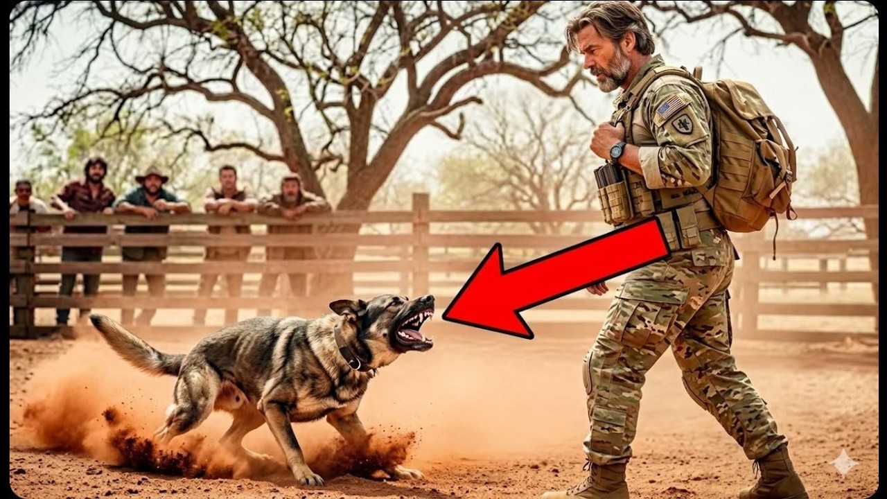 How a Veteran Tamed an Untrainable German Shepherd: A Heartwarming Story