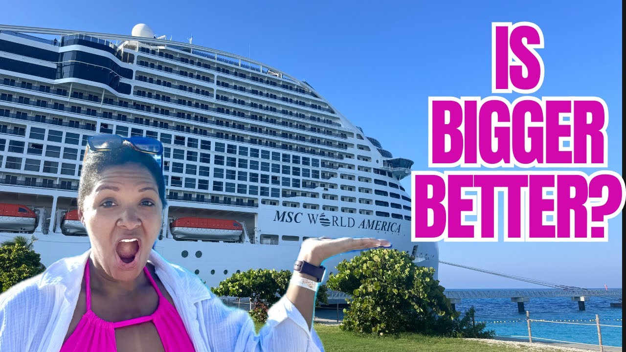 MSC WORLD AMERICA- EMBARKATION DAY, 1st IMPRESSIONS, TIPS and SHIP TOUR!!