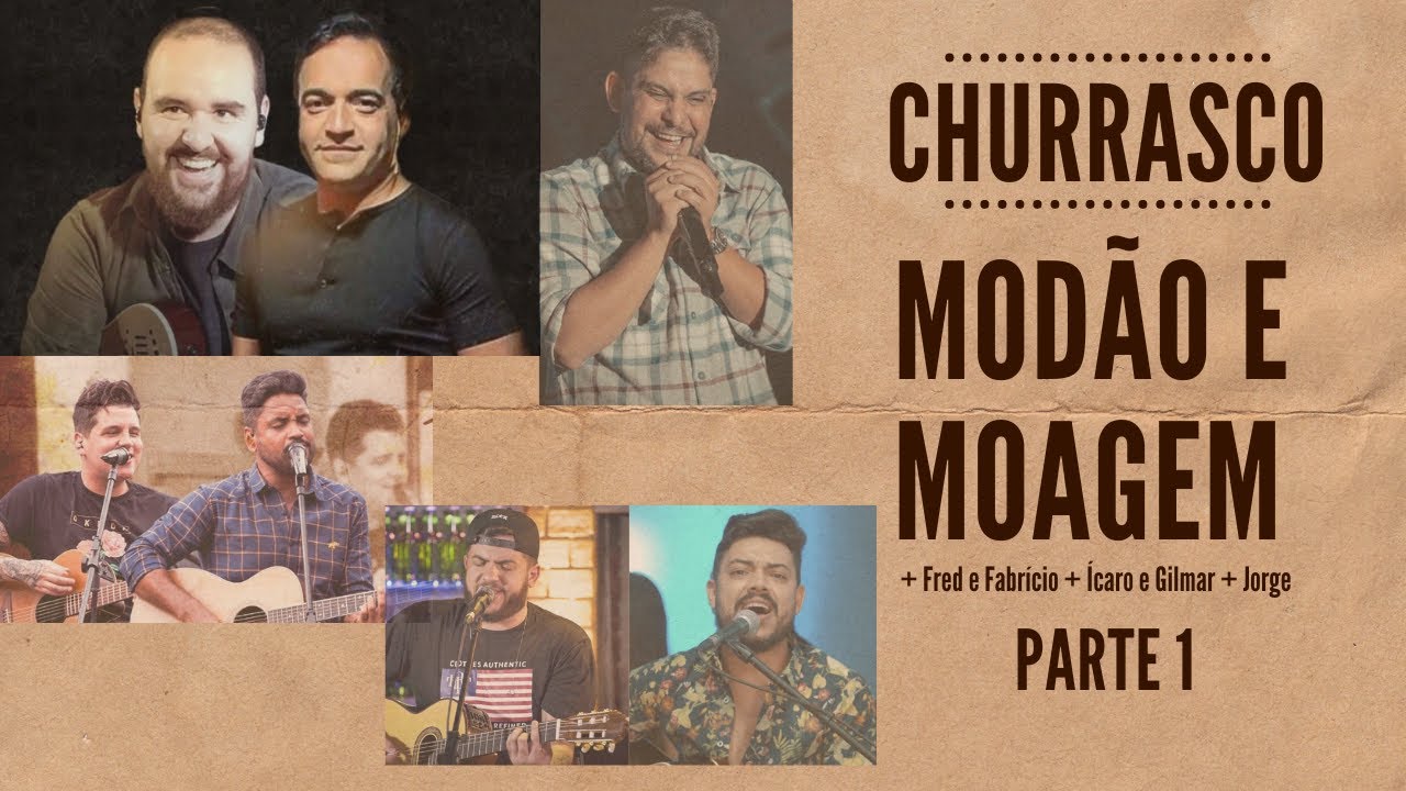 SÓ MODÃO SERTANEJO ACÚSTICO - PARTE 1 | Modão e Moagem + Fred e Fabrício + Ícaro e Gilmar + Jorge