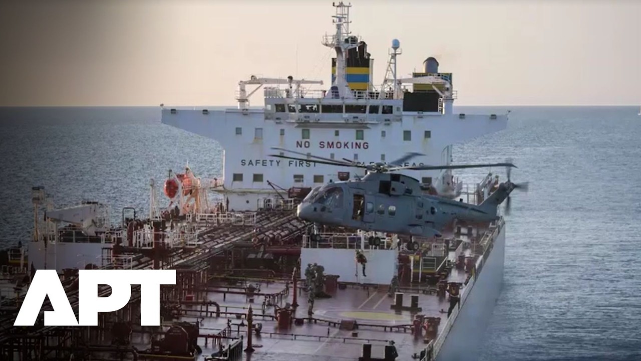 WATCH | UK Royal Marines Storm Russian Shadow Fleet Tanker In Channel Operation | APT