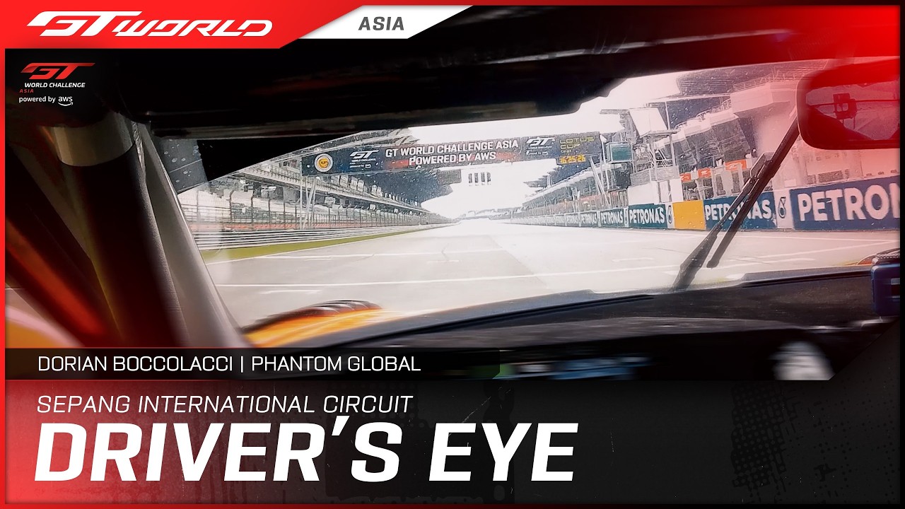 DRIVER'S EYE | Sepang | Dorian Boccolacci | GT World Challenge Asia 2026