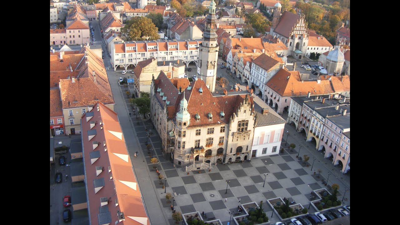Jawor / Jauer widok z wieży Ratusza ( Aus Rathaus ) Foto SP6NIP 2007y