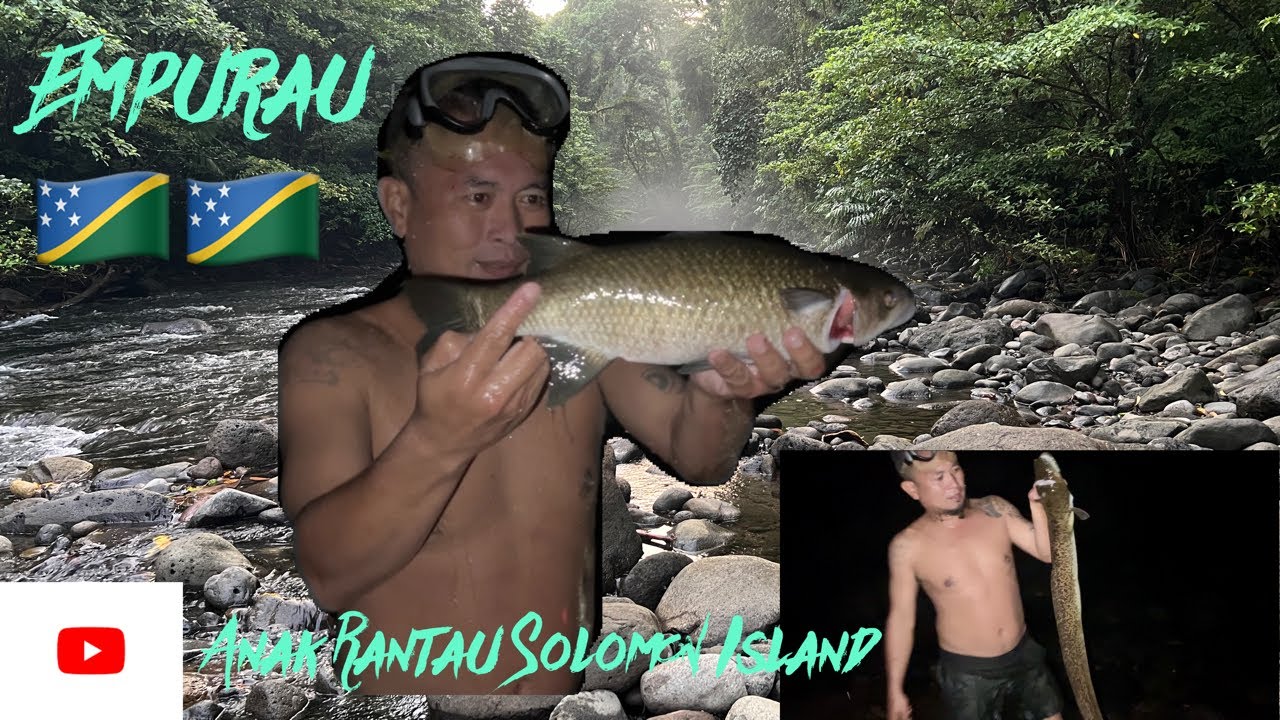 Bercamping dan Menyelam Malam di Sungai Besar//Ikan Empurau Idaman dan Monster Sidat//Catch and Cook