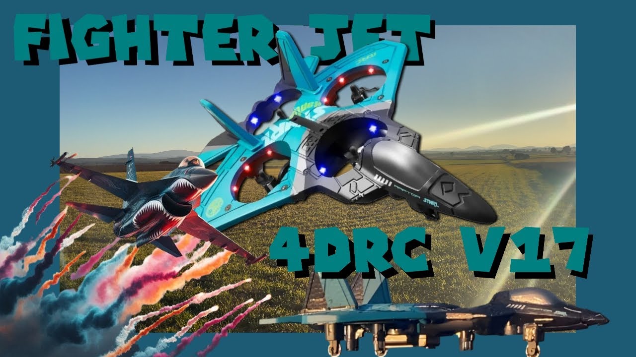Drone 4DRC V17 STNRL Raptor Fighter Jet (DRONE INDESTRUCTIBLE)