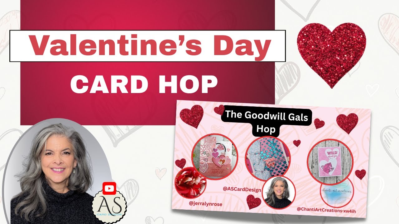 Valentine’s Day Card for Hearts Across the US  Embossing, Die Cutting & Lunar Paste