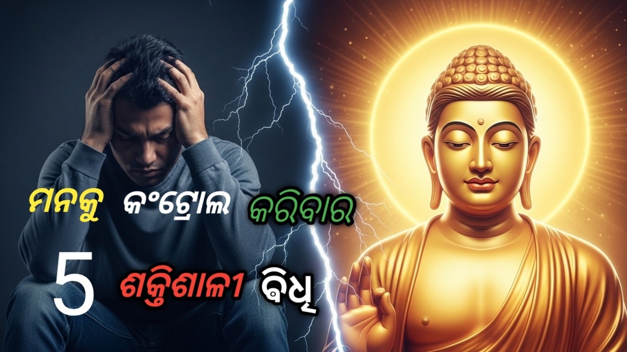 ମନ କୁ କଂଟ୍ରୋଲ କରିବାର 5 ପ୍ରକାର ଵିଧି //motivational story //odia video //#pleasesubscribe କର 🙏👍❤️.
