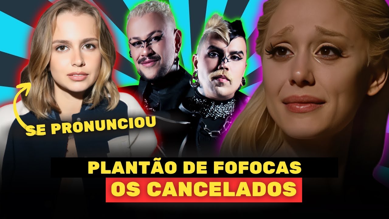 ARIANA GRANDE CANCELA VINDA AO BRASIL | ISA SCHERER CRITICADA | DIVA DEPRESSÃO CANCELADOS