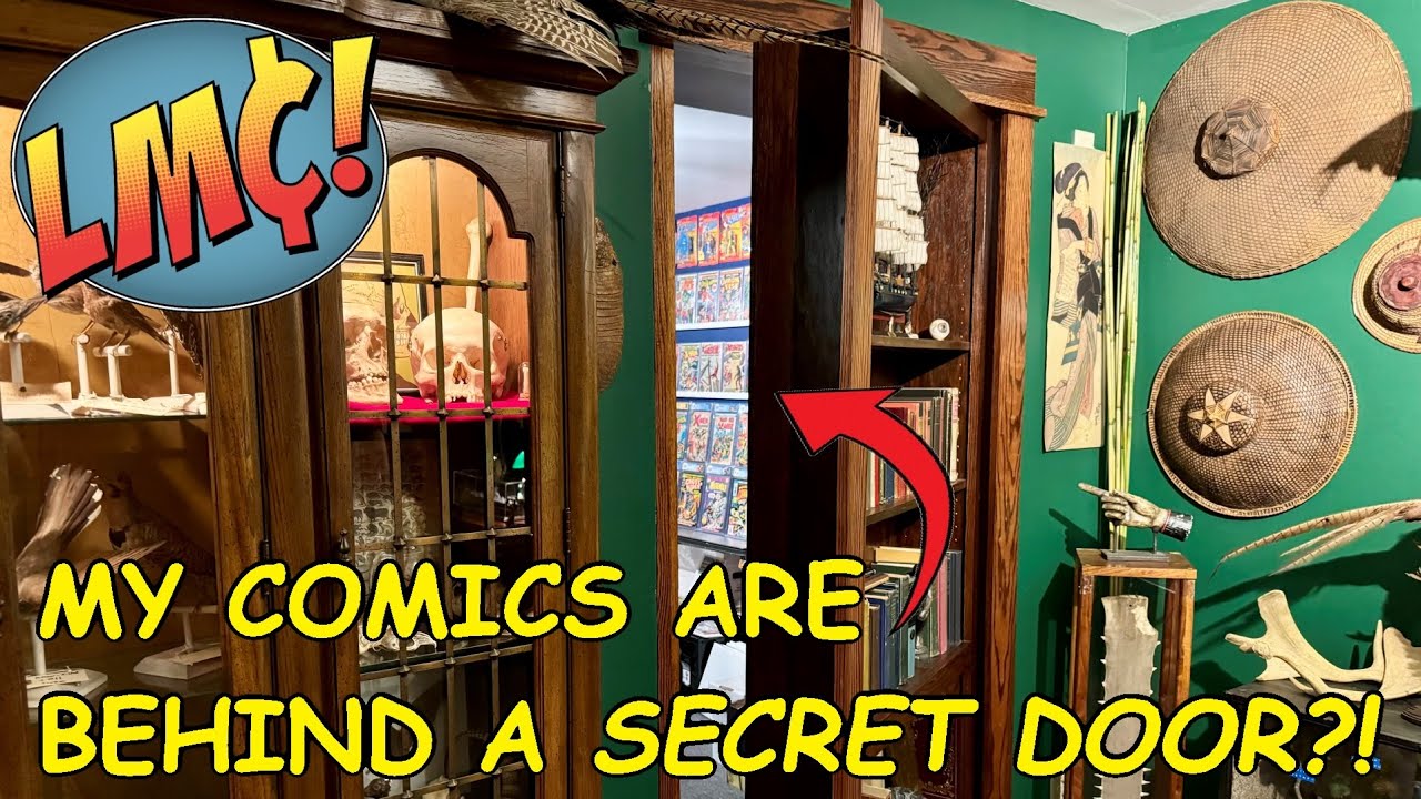 A Tour of my Comic Room (and one of the STRANGEST rooms you’ll ever see)… A Community Tag Video!