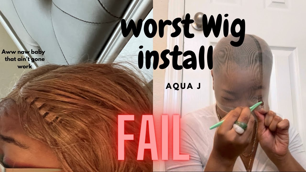 Major wig install FAIL | BAD WIG | REINSTALLED WIG
