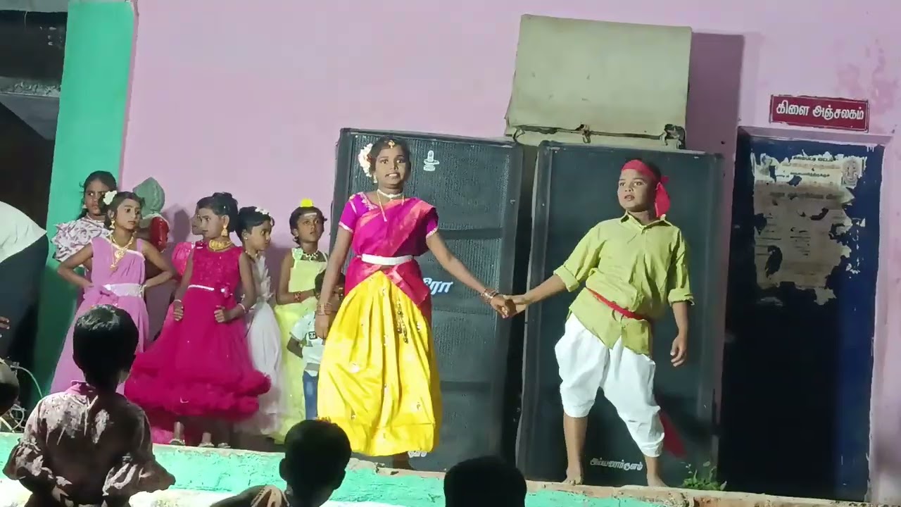 My son pongal dance 