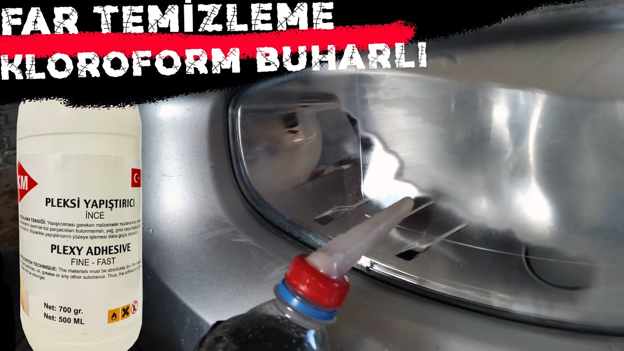 FAR PARLATMA APARATI VE FAR PARLATMA KLOROFORM(SARARMIŞ FAR TEMİZLEME)
