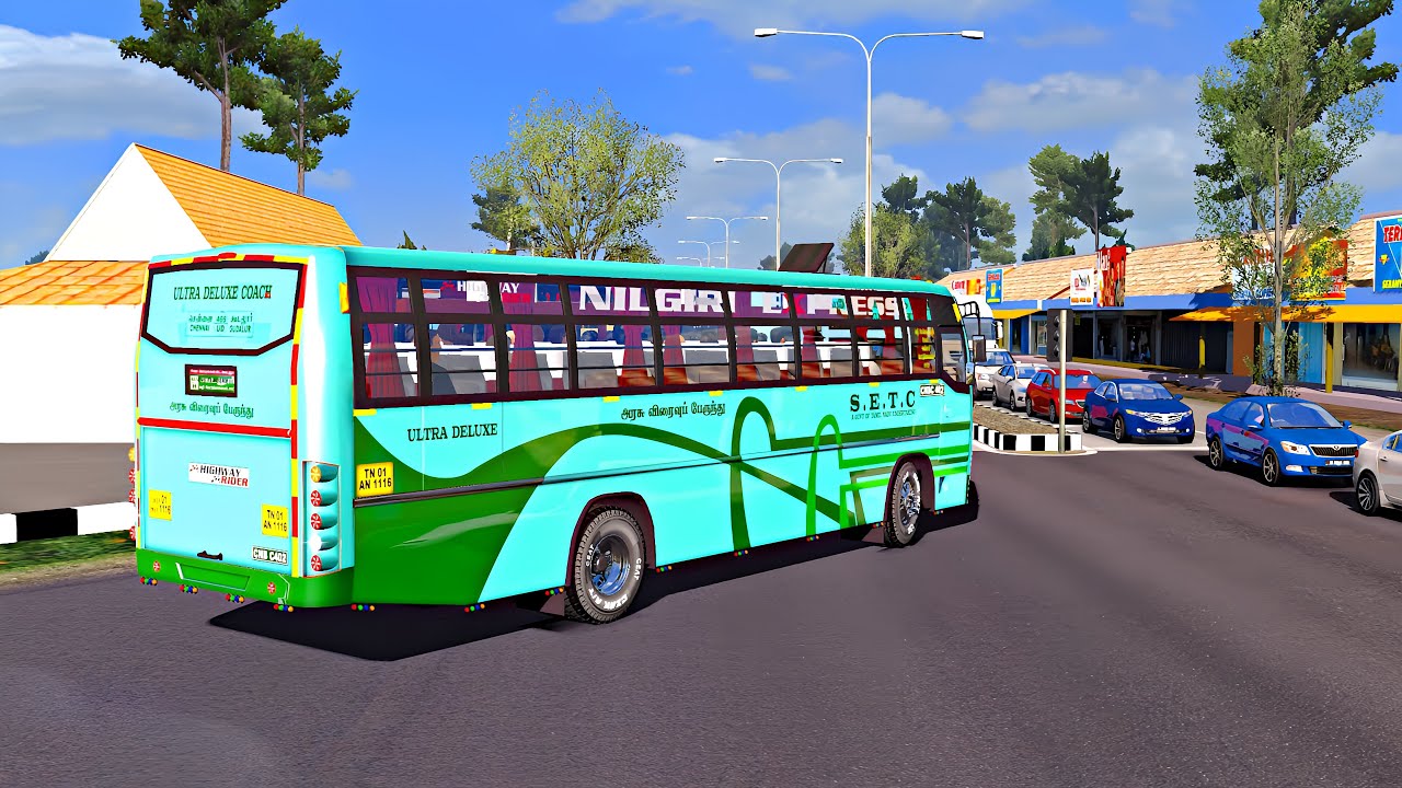 SETC Bus Driving - Euro Truck Simulator 2 [ Ets2 ] | Bus Game 
