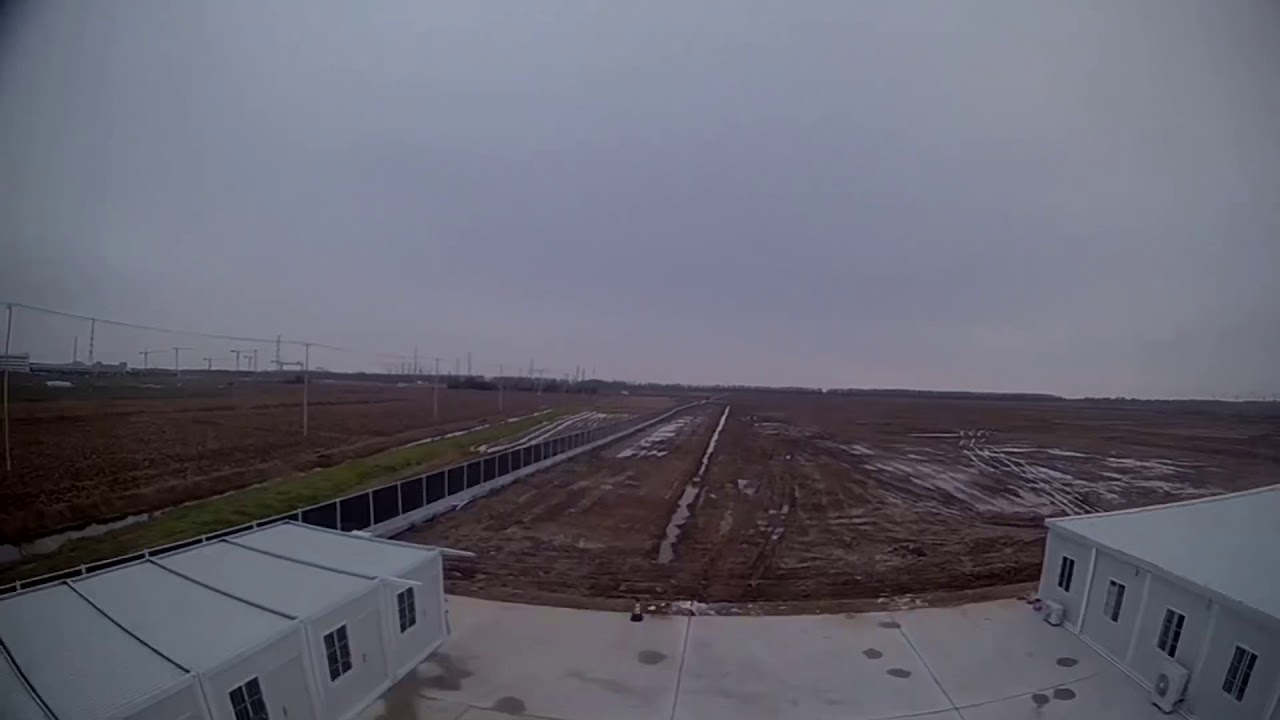 Tesla Shanghai Gigafactory 3 Drone Flyover (5th February 2019)