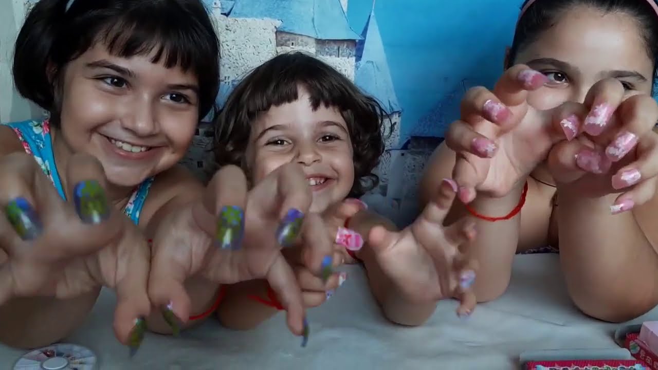 დეკორატიული ფრჩხილების გამოფენა. ako and princesses
