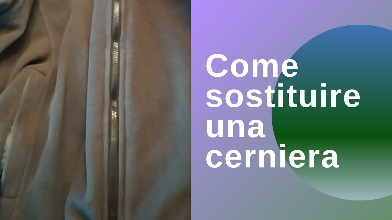 Come sostituire una cerniera