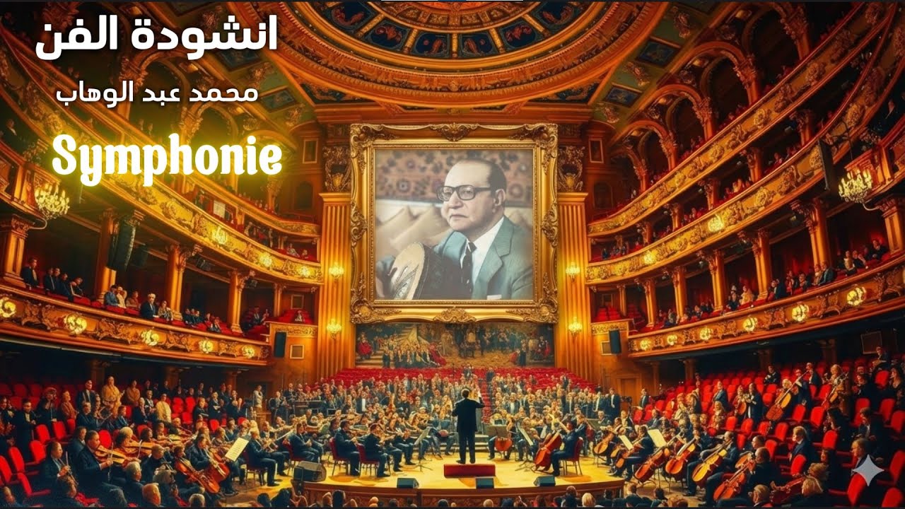 أنشودة الفن تحفة موسيقية خالدة 🎻 | Symphonic Orchestra Tribute to Mohamed Abdel Wahab