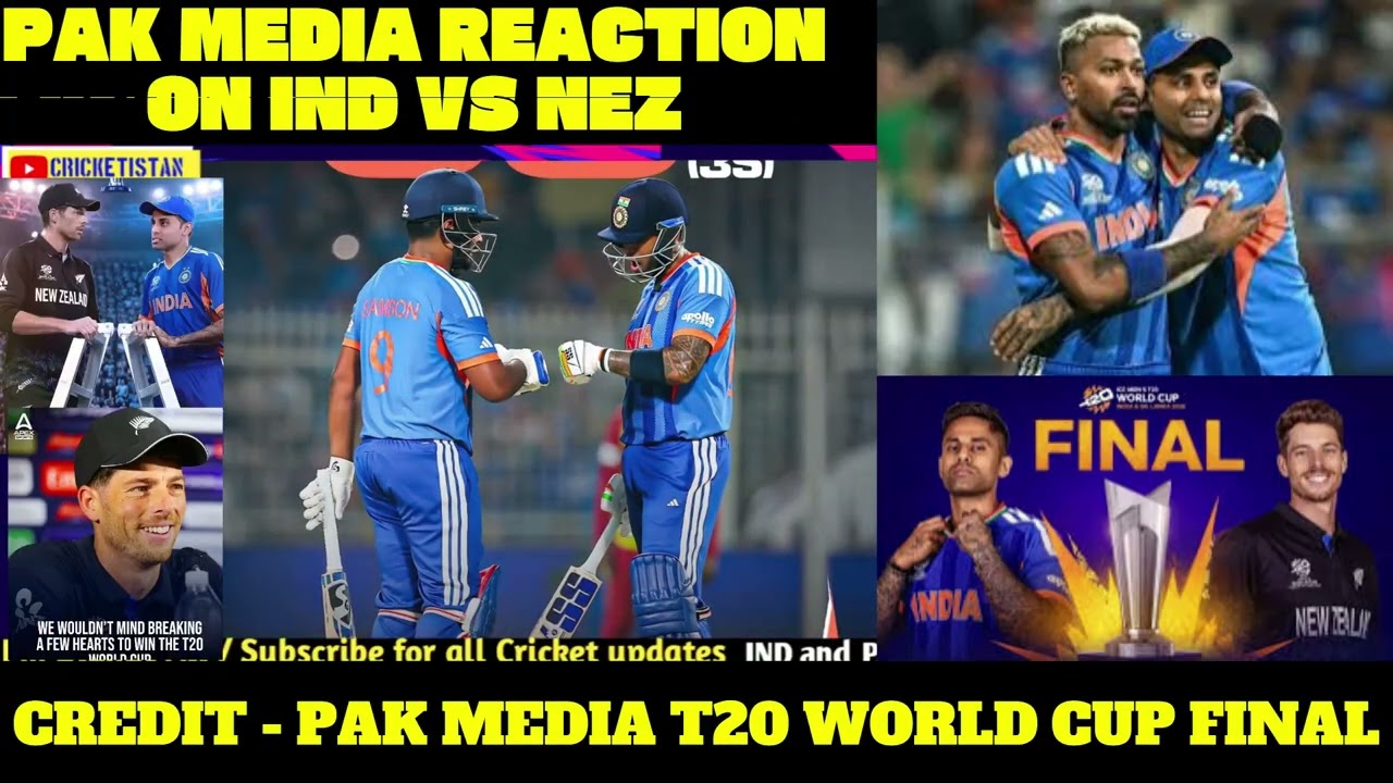 Pakistani Reaction on IND vs NZ Final 2026 😱 | Santner Challenges Indian Fans | T20 World Cup Final