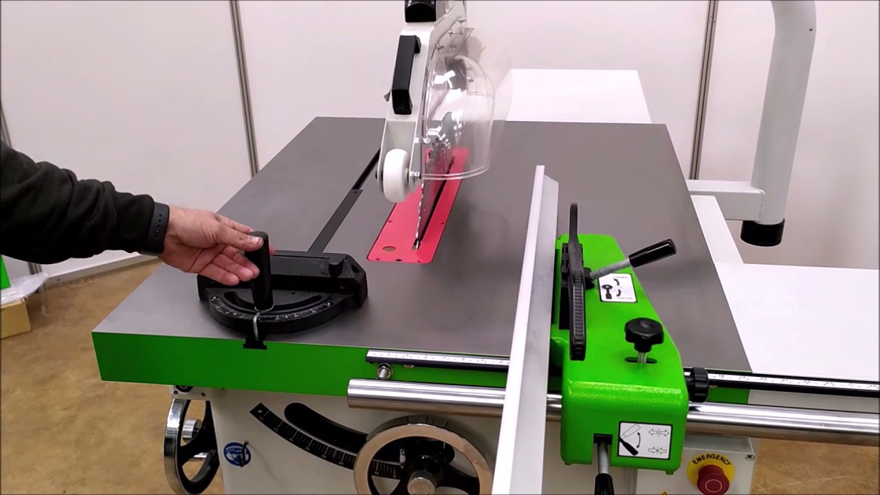 Overview video of the Wadkin Bursgreen BSWHD 400R-Heavy Duty Rip Saw