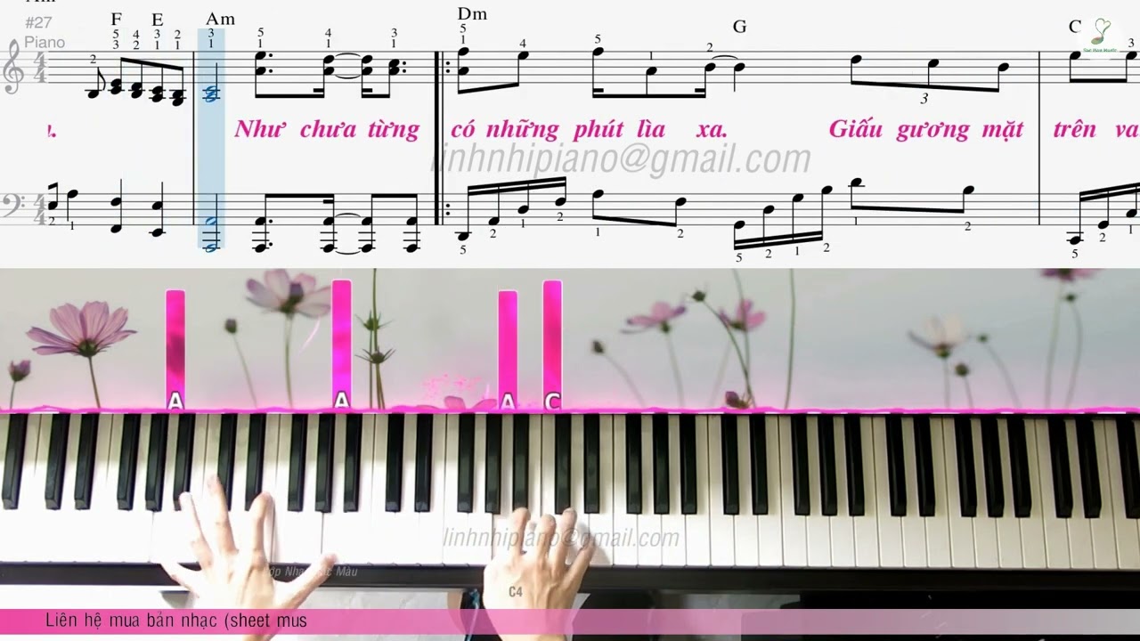 Chân Tình | Piano cover | Easy 3 | Linh Nhi