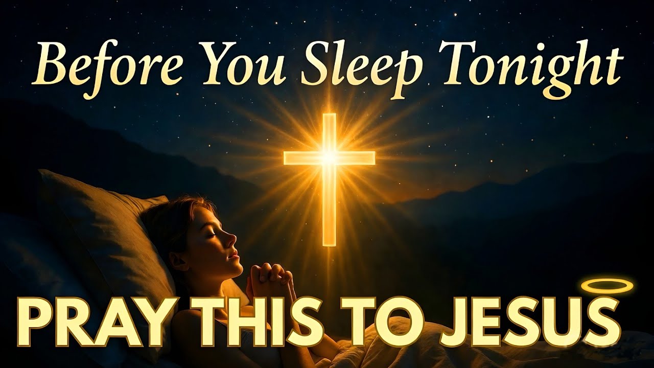 Top 5 Powerful Bedtime Prayers to Jesus for Peace & Protection (Sleep With God's Presence Tonight)