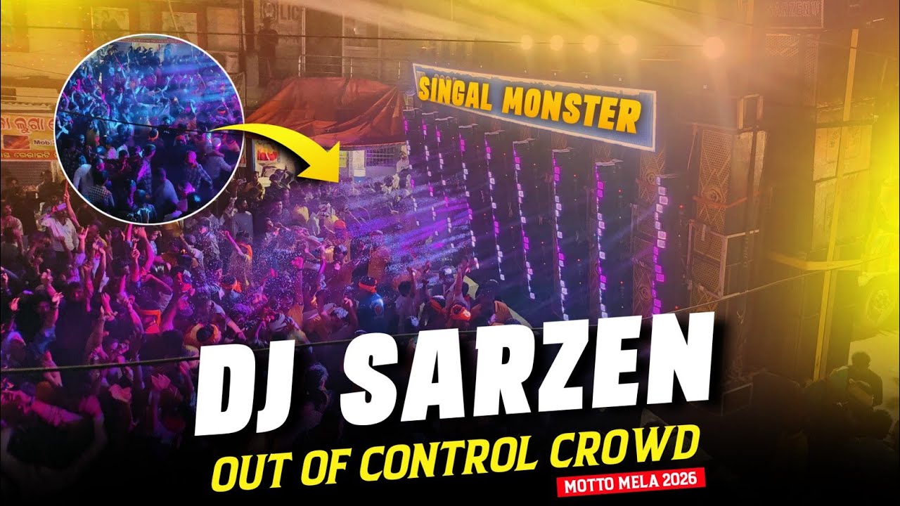 Crowd Control King Dj Sarzen Motto Mela @DJSARZENTHEMASTEROFBASS 