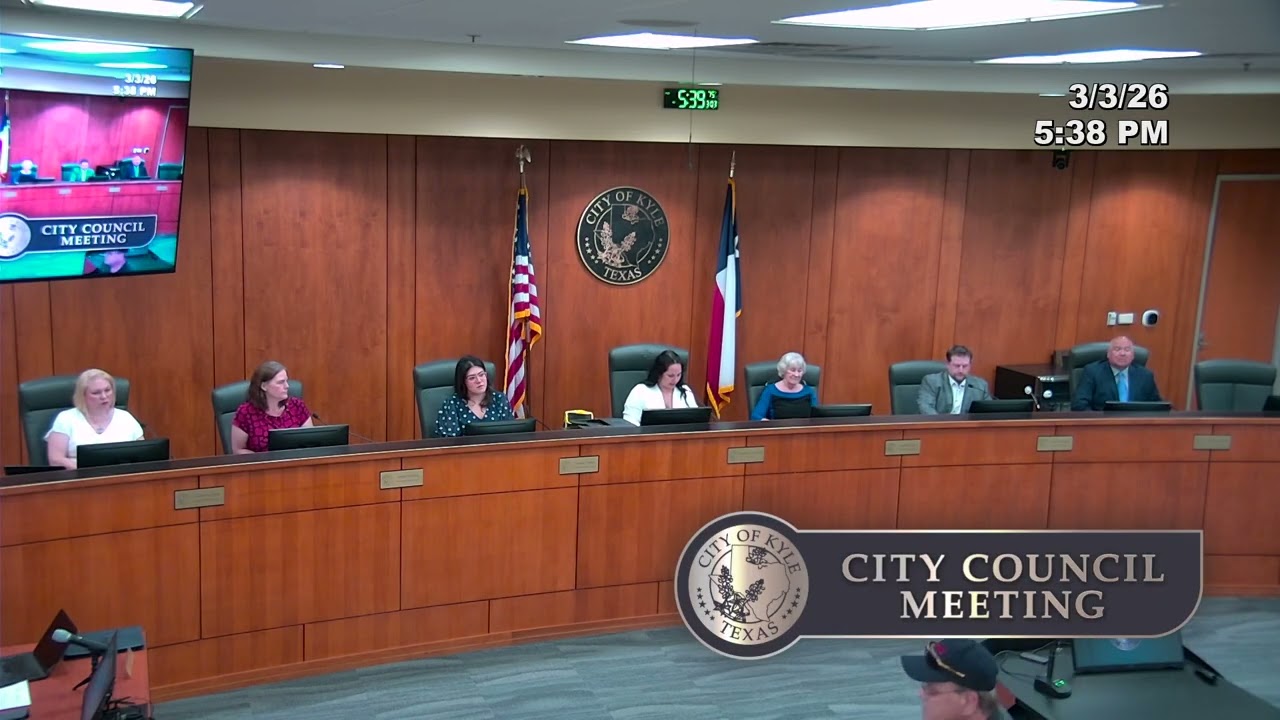 Kyle City Council Meeting March 3, 2026