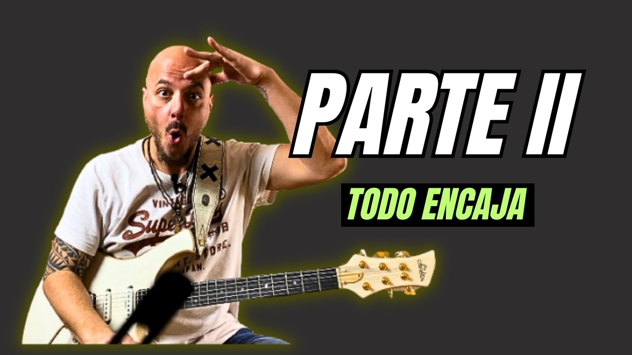 😈TRIADAS en Guitarra! En Horizontal y En Dos Cuerdas: Ahora Todo encaja!🙃 #clasesdeguitarra