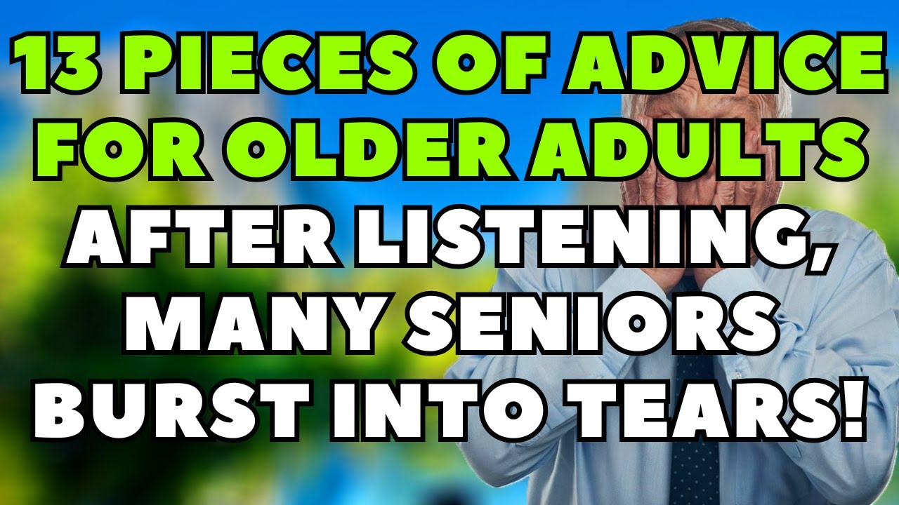 Advice for Seniors from a Retired Professor. Many Older Adults Were Moved to Tears!