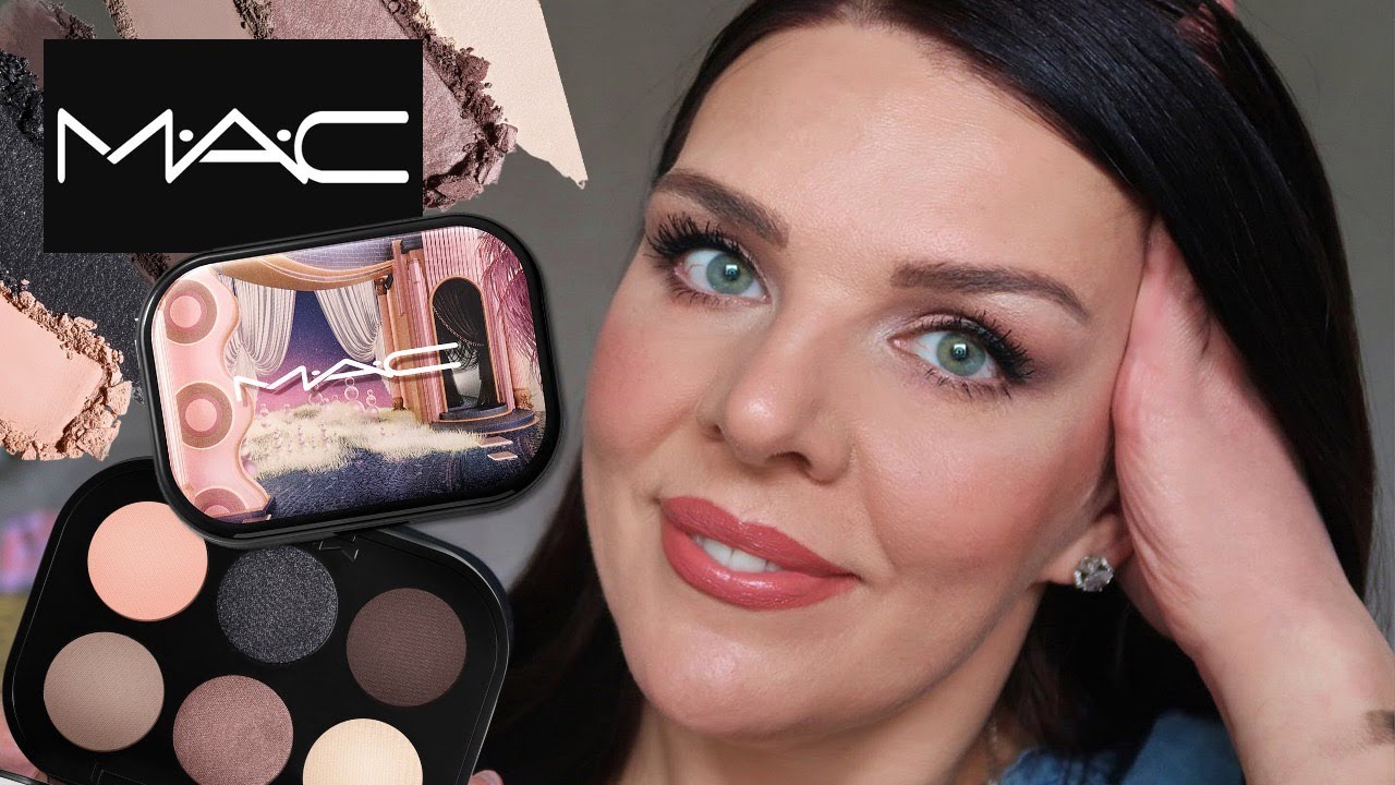 MAC CONNECT IN COLOR Eyeshadow Palette: ENCRYPTED KRYPTONITE Review & Tutorial