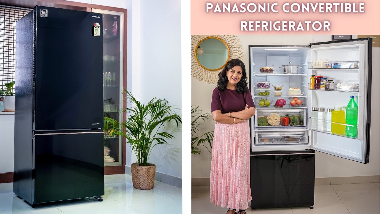 Elevate Your Kitchen with the Panasonic Convertible Refrigerator | Fridge with Smart Features