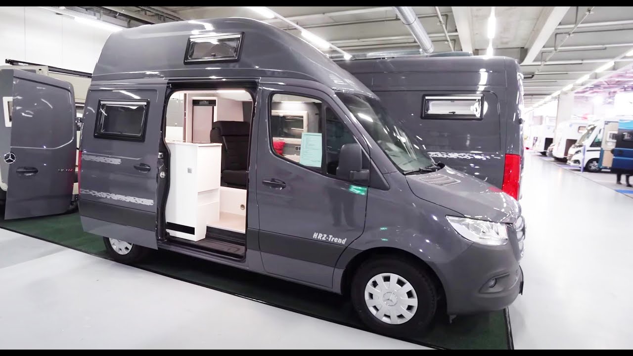 Sprinter 5m unter 3,5to! Wohnmobil HRZ Trend 2021 Mercedes Benz Sprinter. Mit Hochdach - viel Platz!