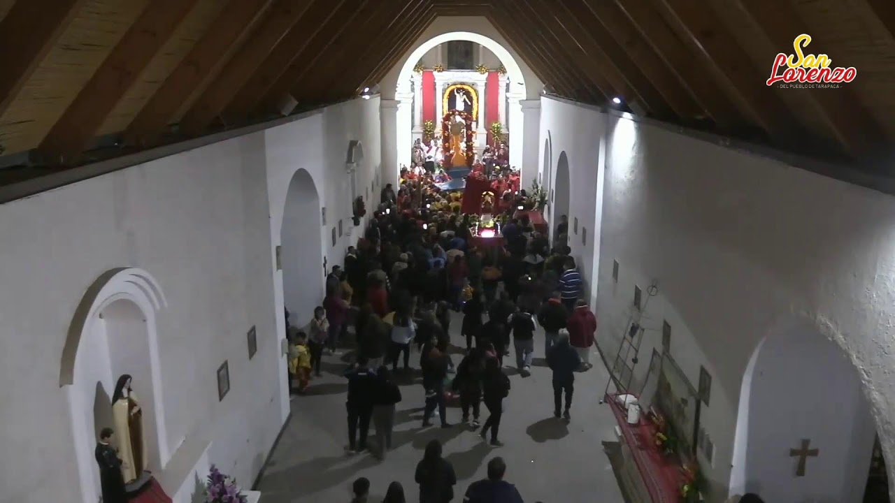 Llegada de Procesión y Bendición de Peregrinos