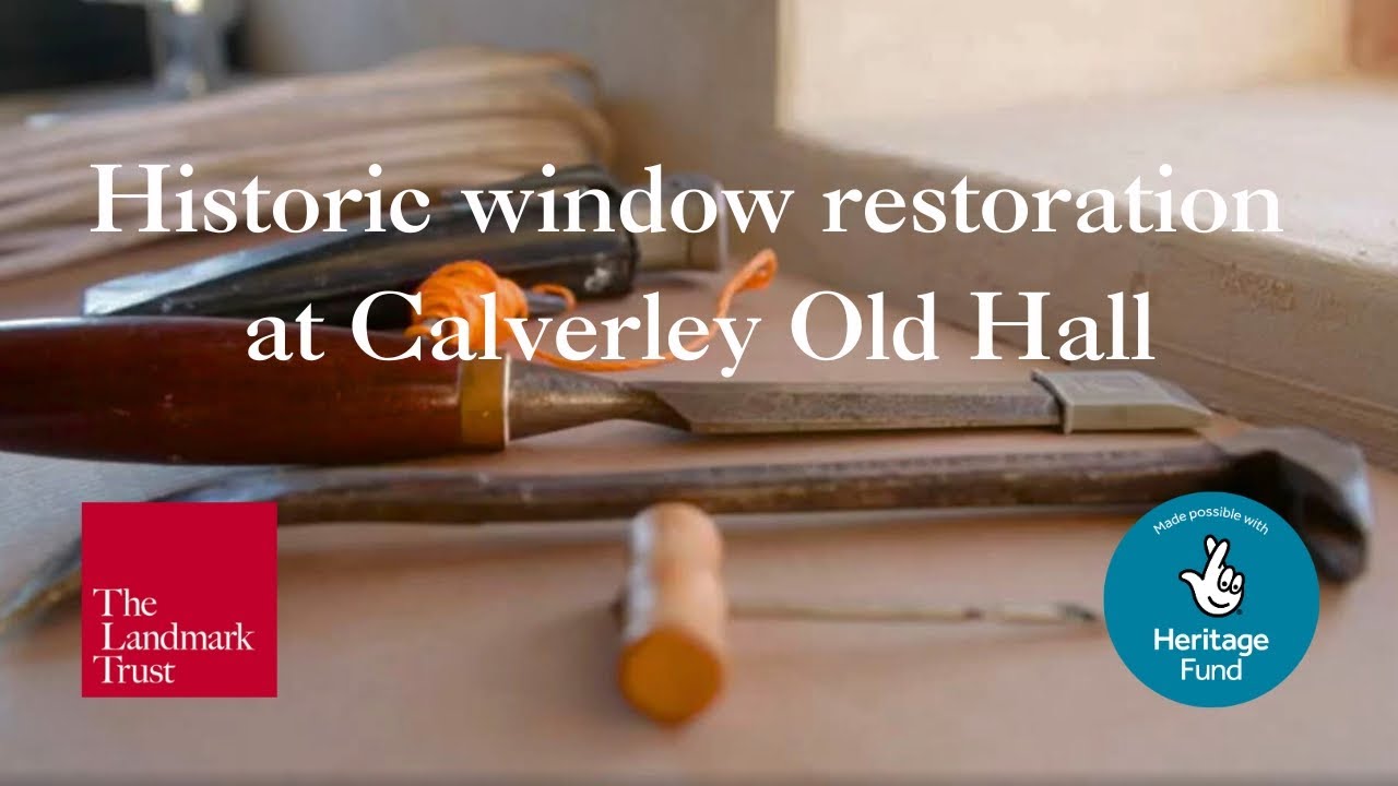 Historic window restoration at Calverley Old Hall