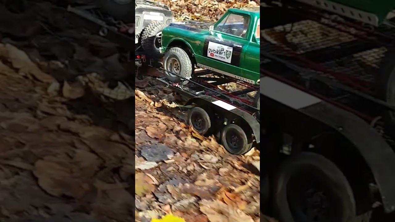 Absima Landi mit Trailer und Chevrolet C10 Huckepack Teil 6. 🔔😊🙋‍♂️