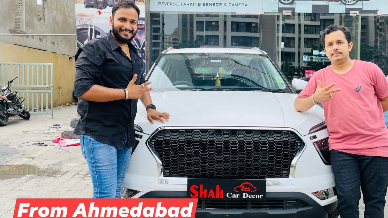 Creta 2021 | Best Accessories | Turbo Grill | Alloy Wheels @Shah Car Decor | Surat📞9461362666