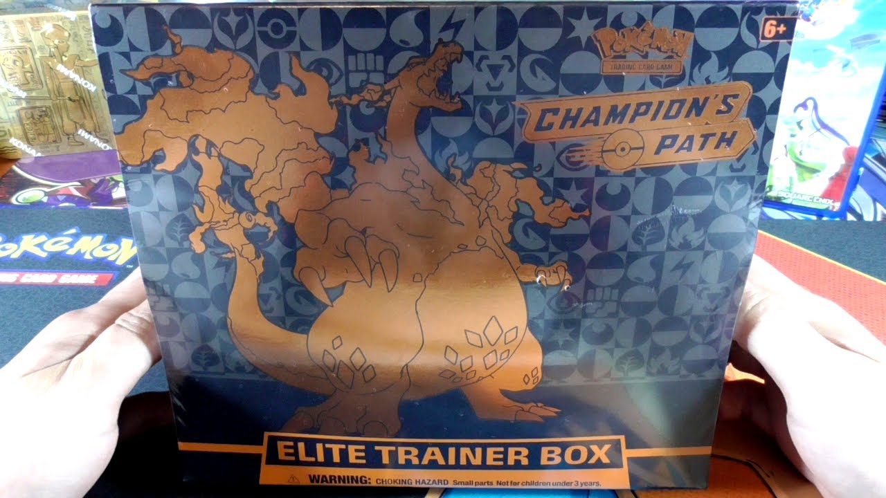 APERTURA DE CARTAS POKÉMON CAMINO DE CAMPEONES CAJA DE ENTRENADOR ÉLITE