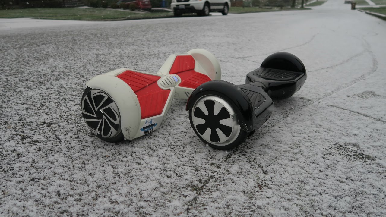 HOVERBOARD SWEGWAYS IN SNOW?!