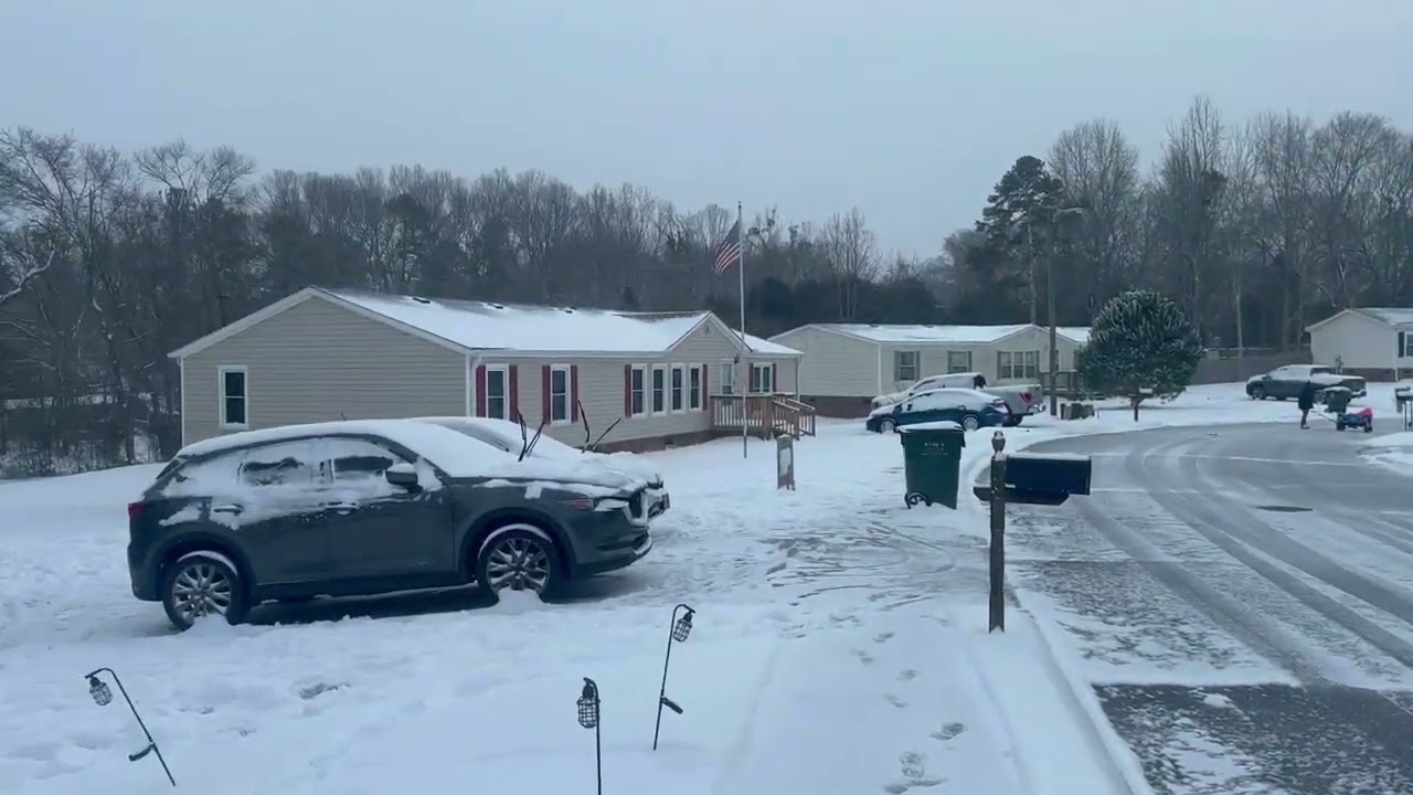 Snow storm 1/31/2026 Simpsonville sc