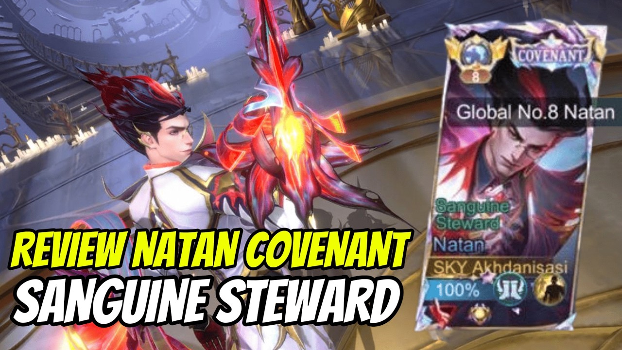 REVIEW SKIN NATAN COVENANT !! DESIGNNYA MEWAH BANGET CUY !!