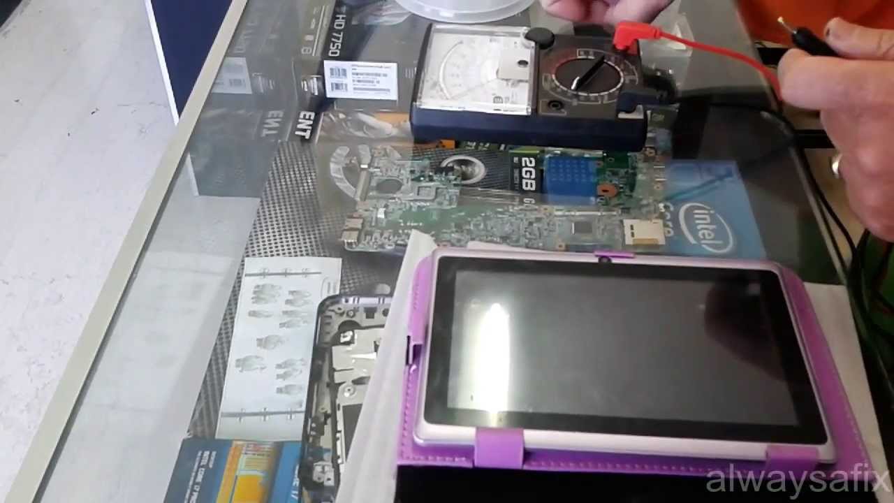 Планшет Android не включается и не заряжается