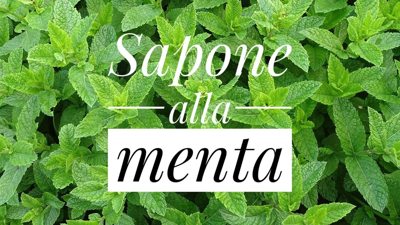 SAPONE ALLA MENTA - preparazione e taglio