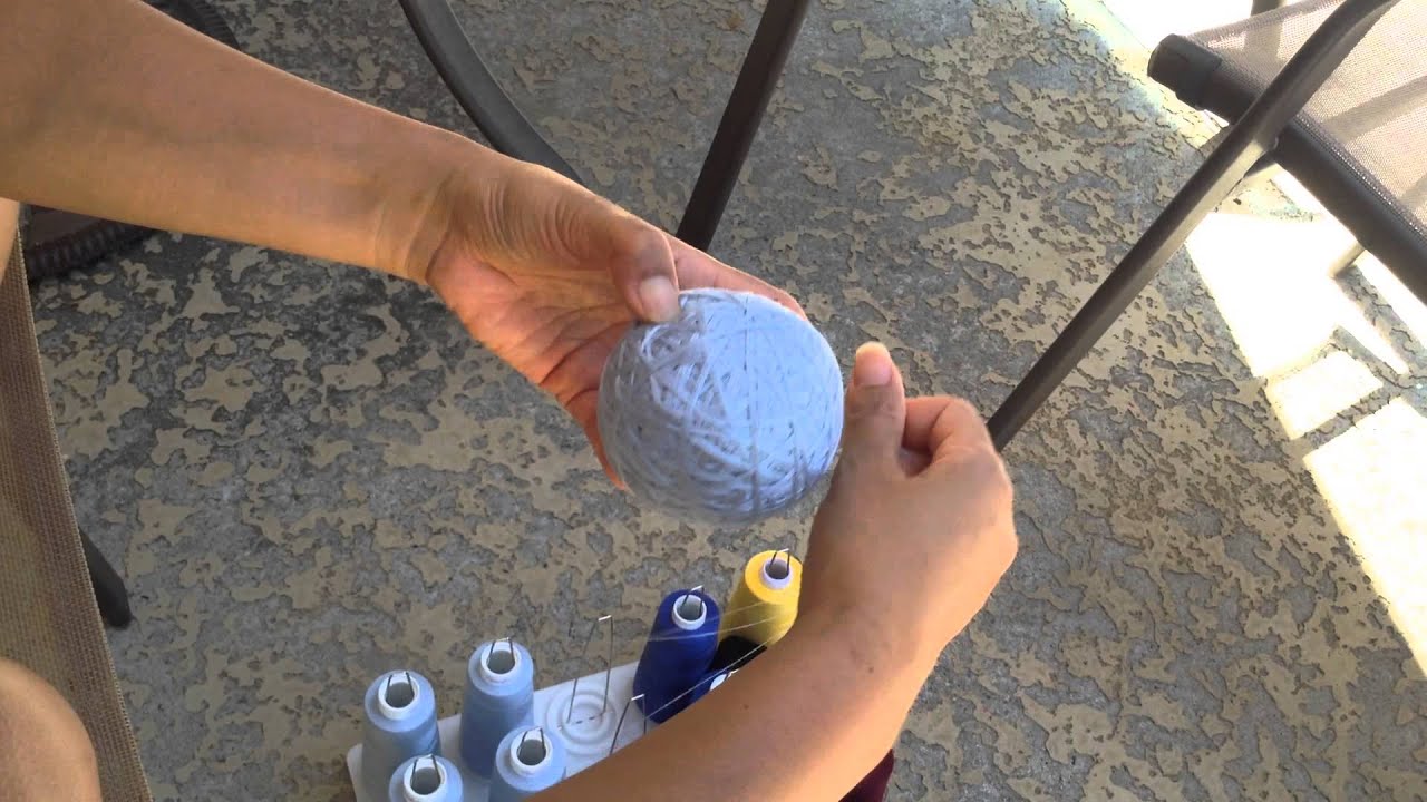 Power Wrapping Temari Ball - Part 1