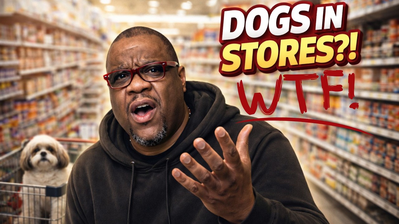 Your D@MN Dog Doesn't Belong in the Grocery Store! #rant