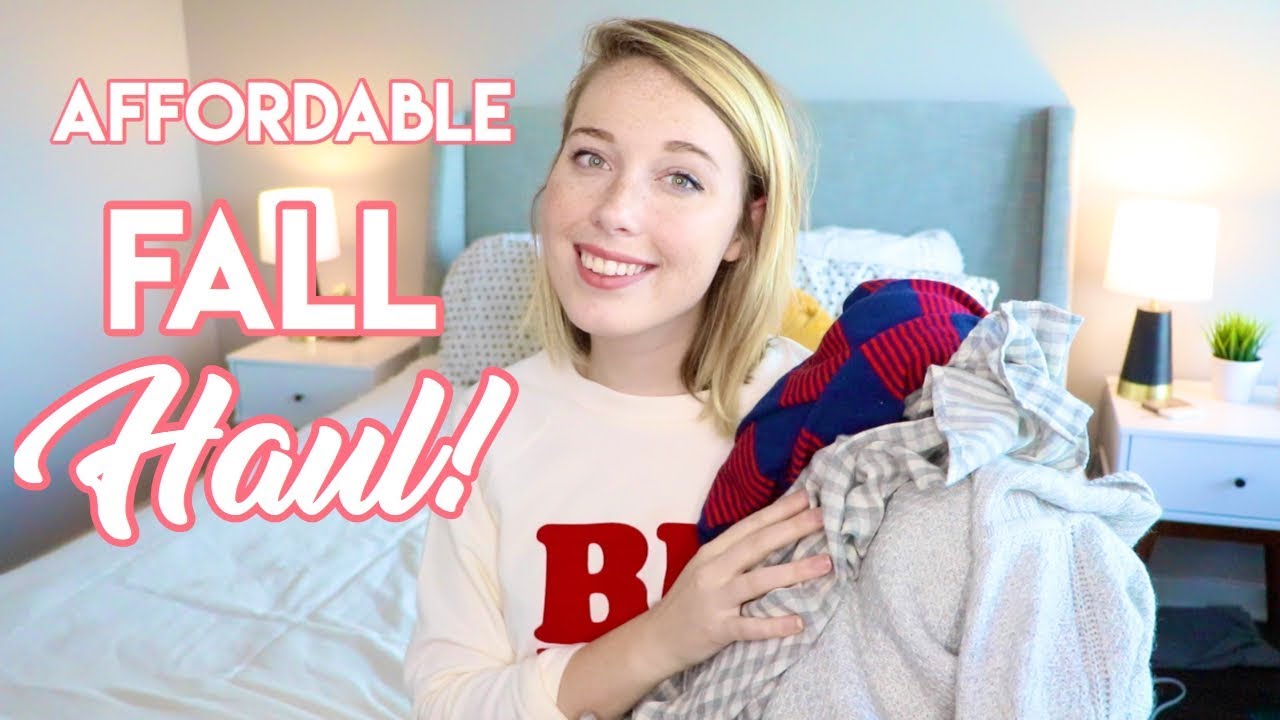 Affordable Fall Haul!